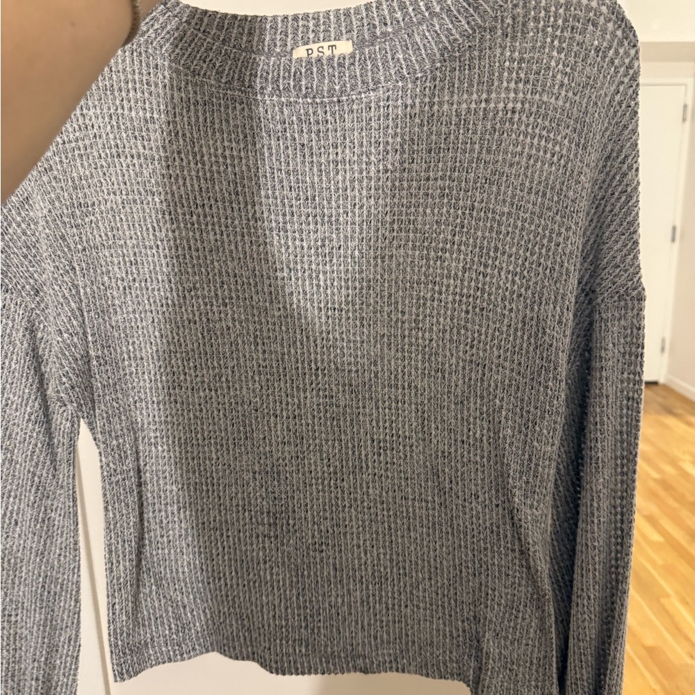 Project social tee gray long sleeve